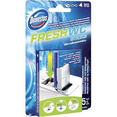 Domestos Fresh WC Sticks 5 kpl