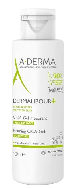 A-Derma Dermalibour Purifying Foaming Cica Gel 100 ml