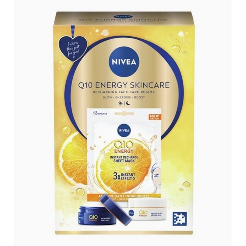 NIVEA Q10 Energy Skincare Giftset 2 x 50 ml + 1 st
