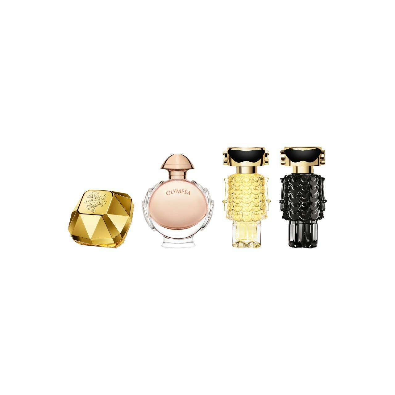 Paco Rabanne Mini Gift Set 2 x 4 ml + 5 ml + 6 ml