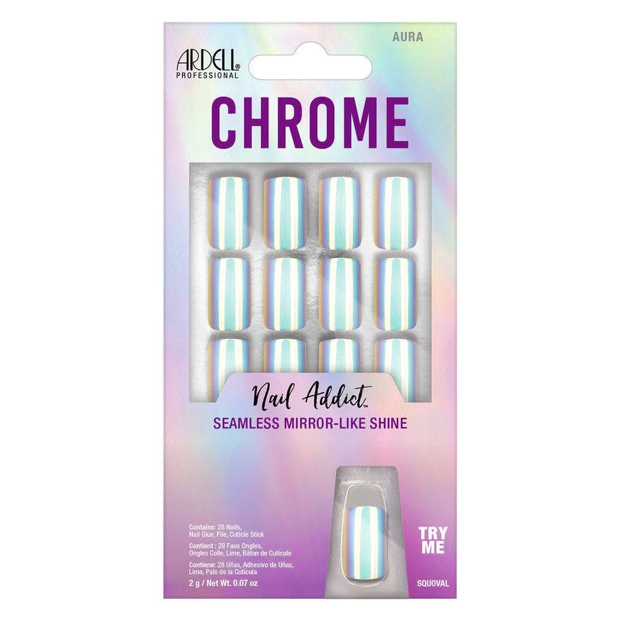 Ardell Nail Addict Chrome Aura 1 kpl