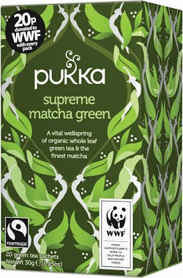 Pukka Supreme Matcha Green Tea Øko 20 breve