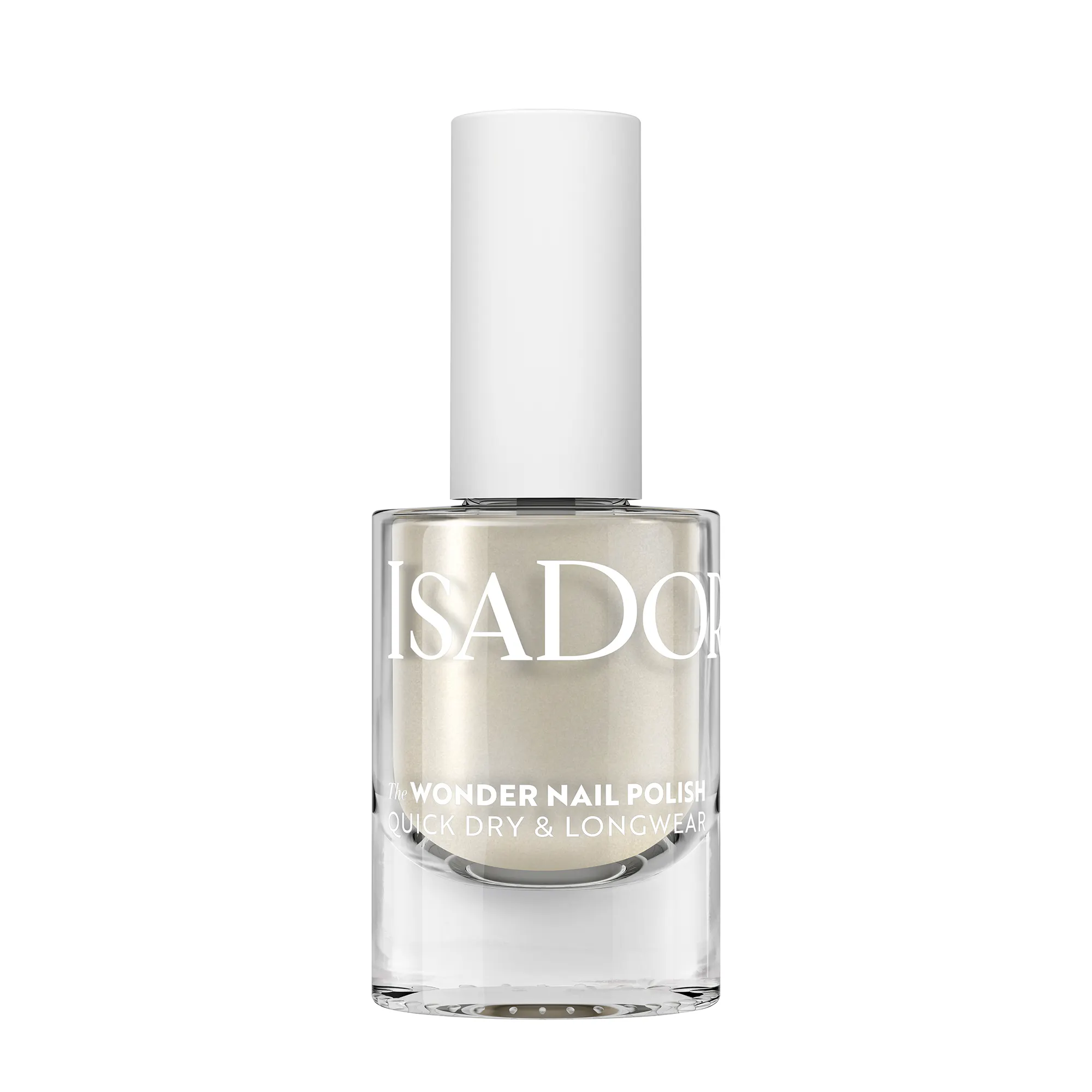 Isadora The Wonder Nail Polish Quick dry & Longwear 100 Pearly Frost 5 ml
