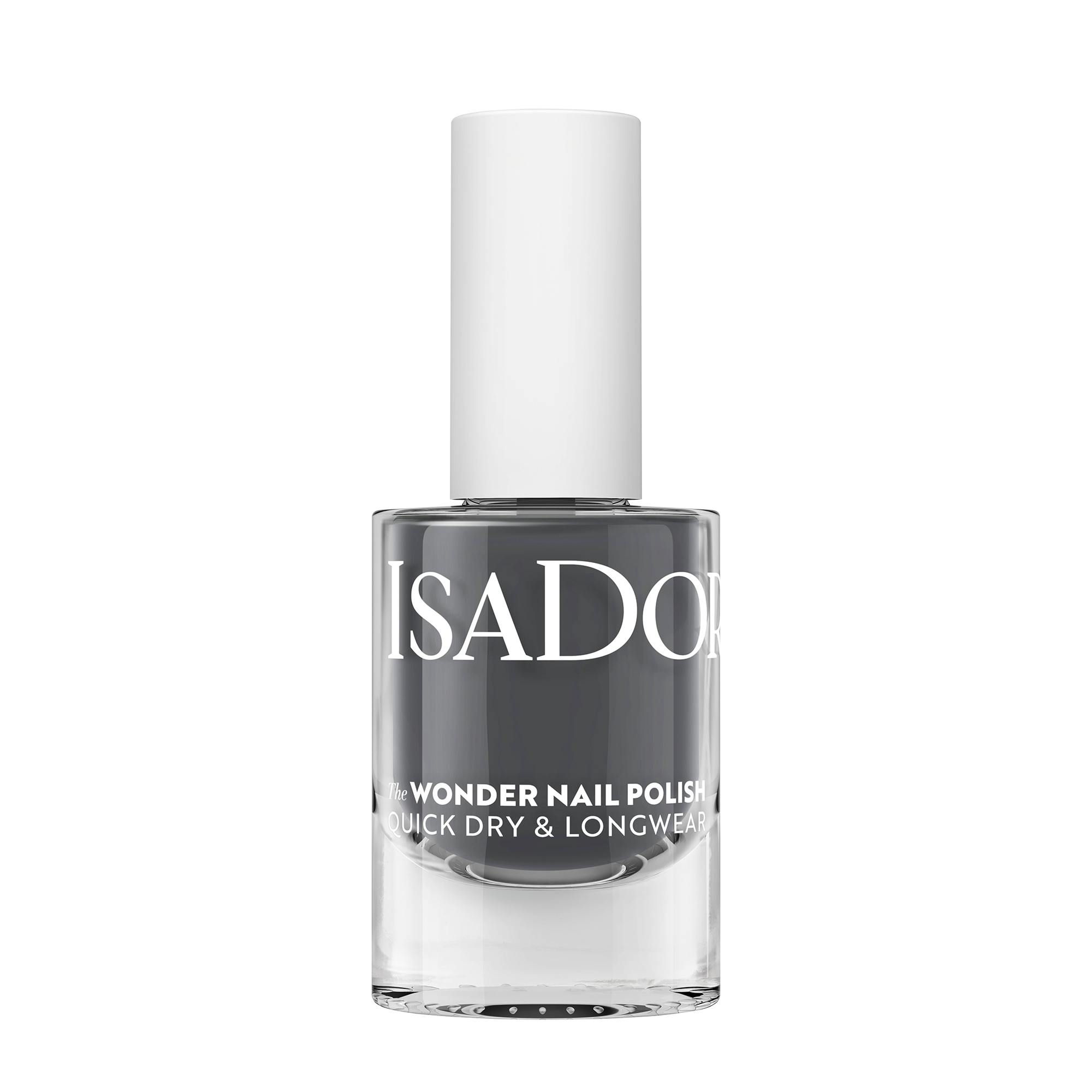 Isadora The Wonder Nail Polish Quick dry & Longwear 138 Graphite Grey 5 ml