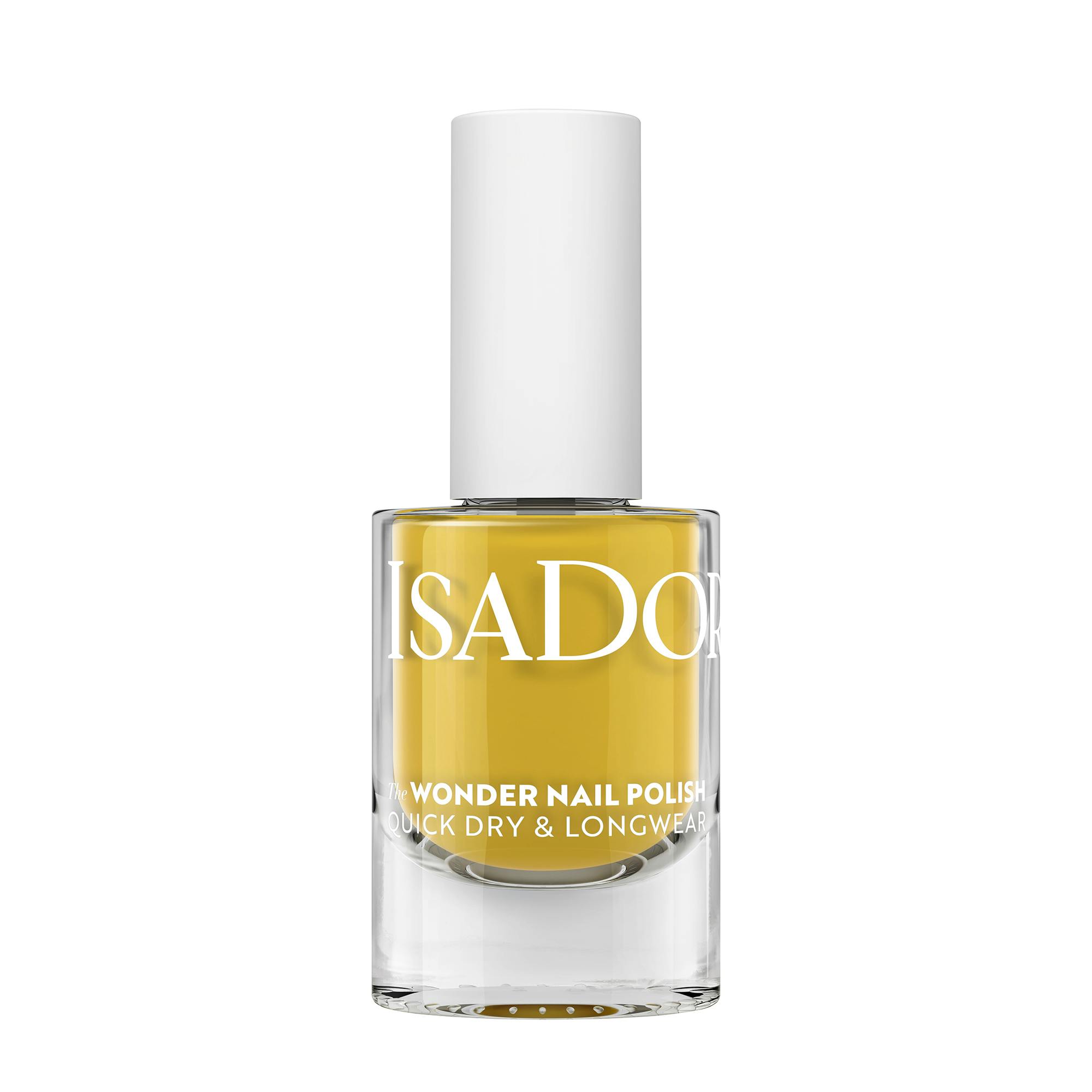 Isadora The Wonder Nail Polish Quick dry & Longwear 214 Ginger Yellow 5 ml