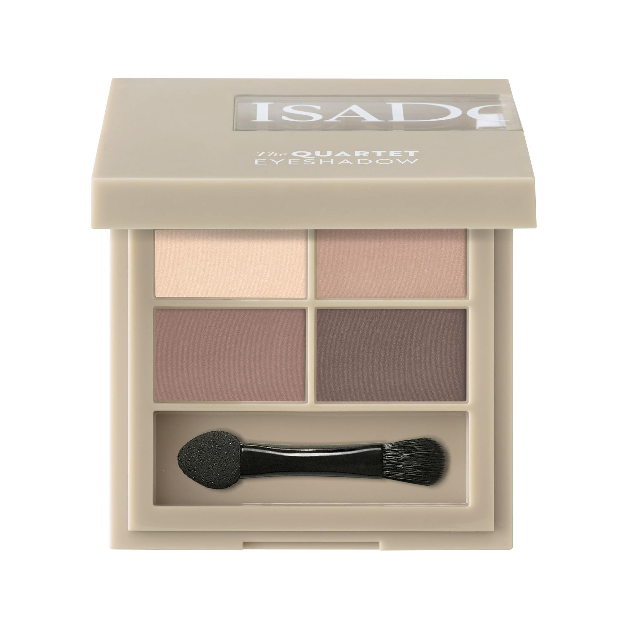 Isadora Eyeshadow Quartet 01 Muddy Nudes 3,5 g