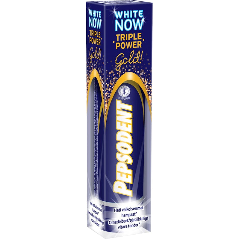 Pepsodent White Now Triple Power Gold Toothpaste 75 ml