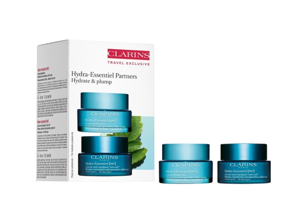 Clarins Hydra Essentiel Partners Set 2 x 50 ml