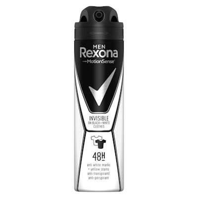 Rexona Men Invisible On Black &amp; White Clothes Deospray 150 ml