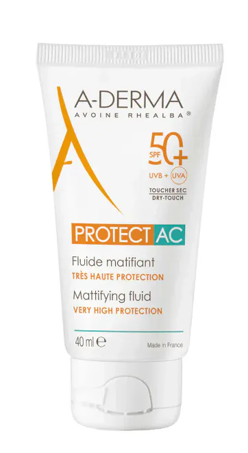 A-Derma Protect AC Mattifying Fluid SPF50+ 40 ml