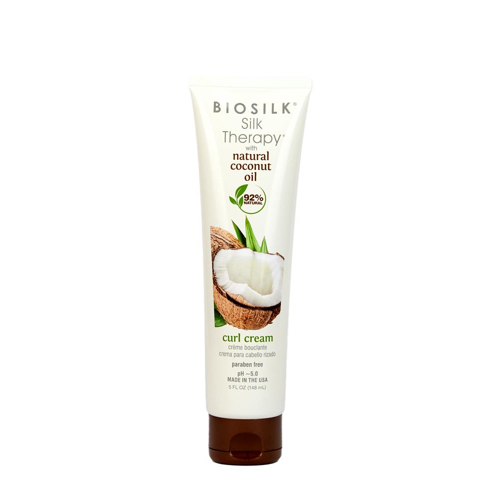 Biosilk Silk Therapy With Coconut Oil Curl Cream 148 ml