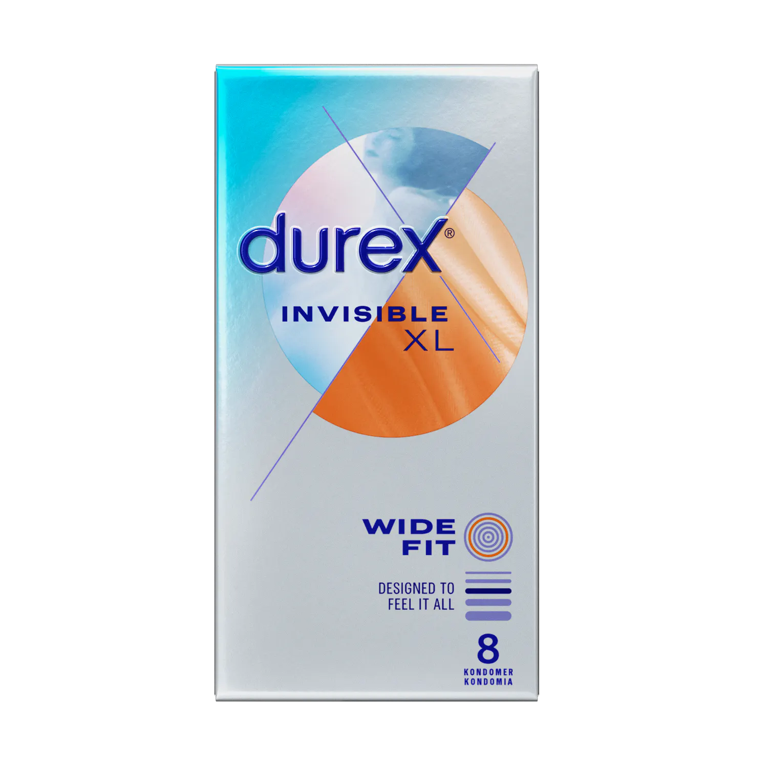 Durex Invisible XL 8 pcs