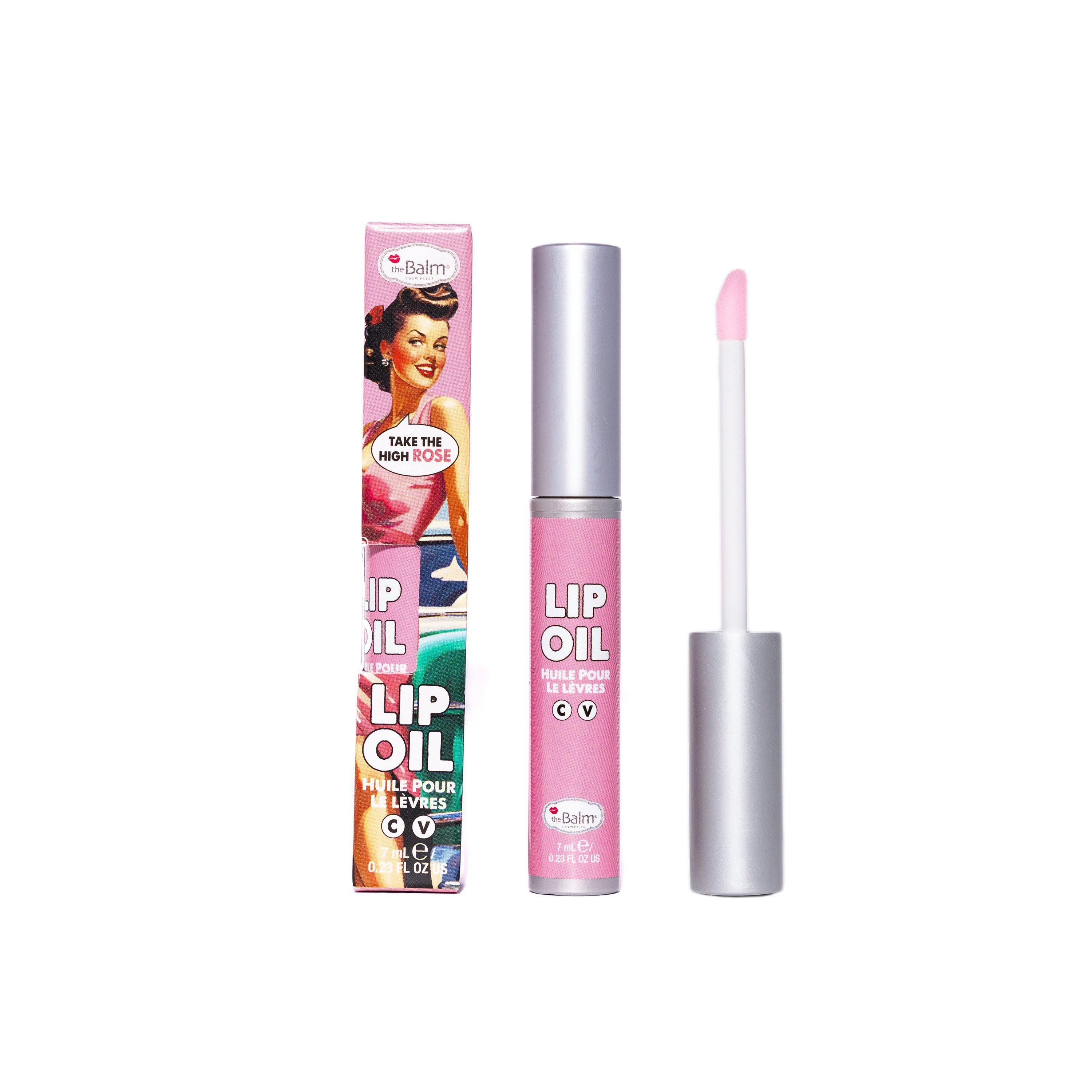 The Balm Lip Oil Take the High Rose 7,4 ml