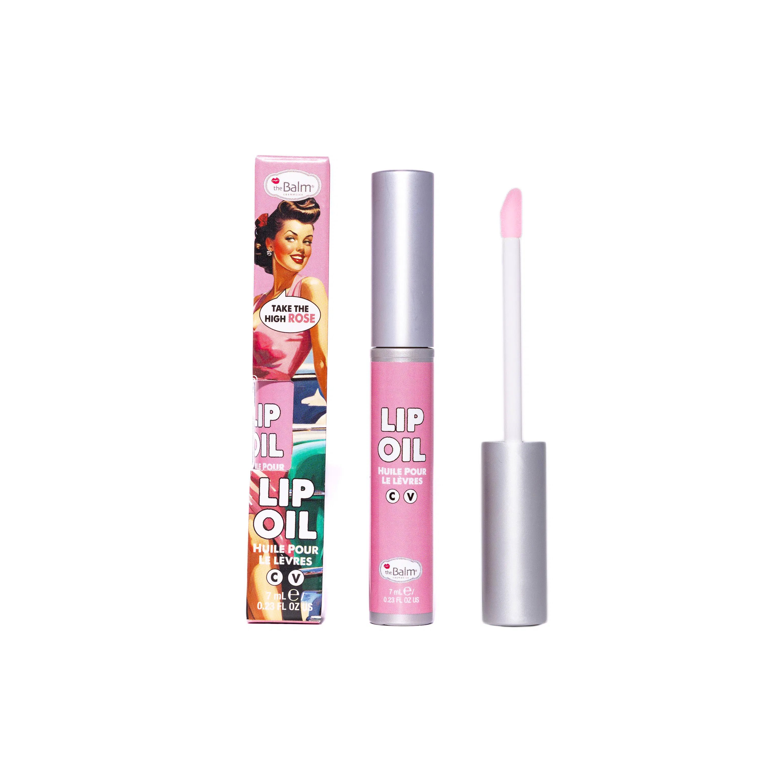 The Balm Lip Oil Take the High Rose 7,4 ml