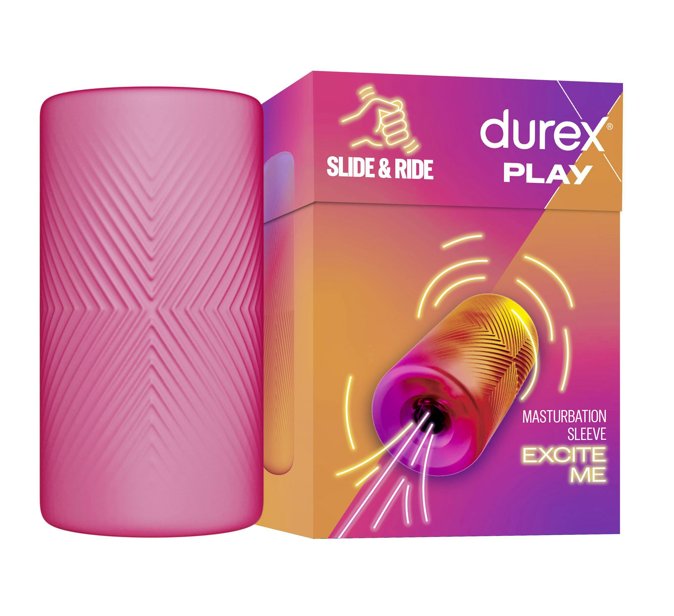 Durex Masturbation Sleeve Excite Me Slide & Ride 1 stk