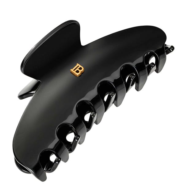 Balmain Cellulose Acetate Pince à Cheveux Large Black 1 kpl