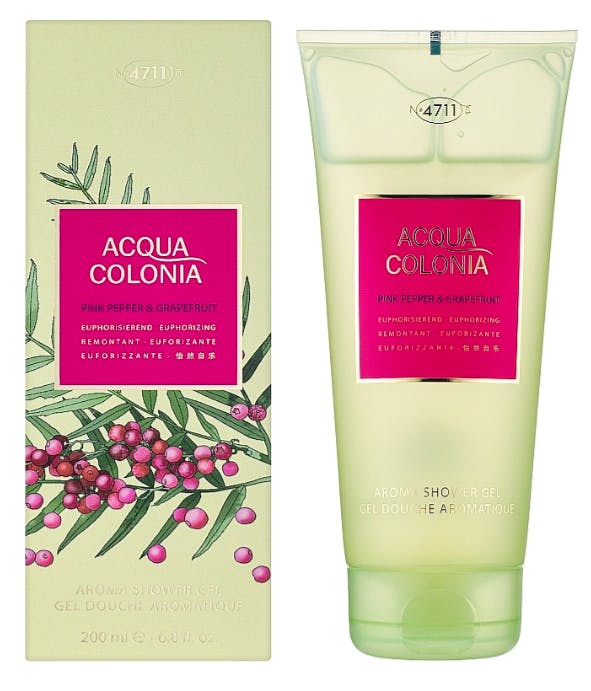 House of 4711 Acqua Colonia Pink Pepper & Grapefruit Shower Gel 200 ml
