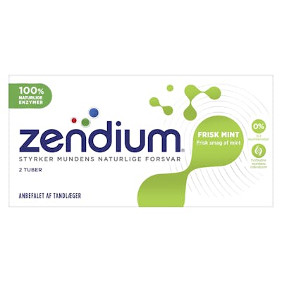 Zendium Frisk Mint 2-pack Tandkräm 2 x 50 ml