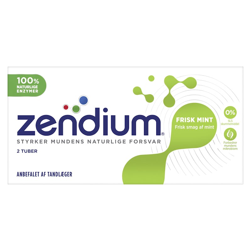 Zendium Fresh Mint 2-pack Toothpaste 2 x 50 ml