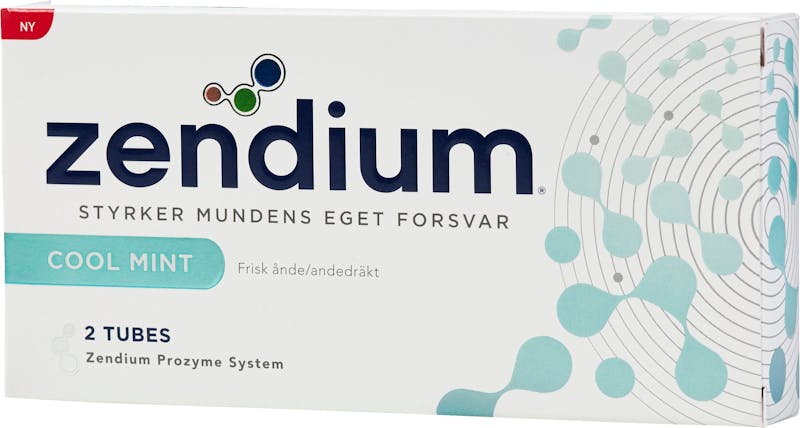 Zendium Mint 2-pak Tandpasta 2 x ml kr