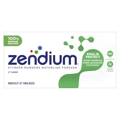 Zendium Emalj Protect 2-pack Tandkräm 2 x 50 ml