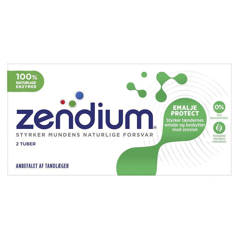 Zendium Tooth Enamel Protect 2-pack Toothpaste 2 x 50 ml