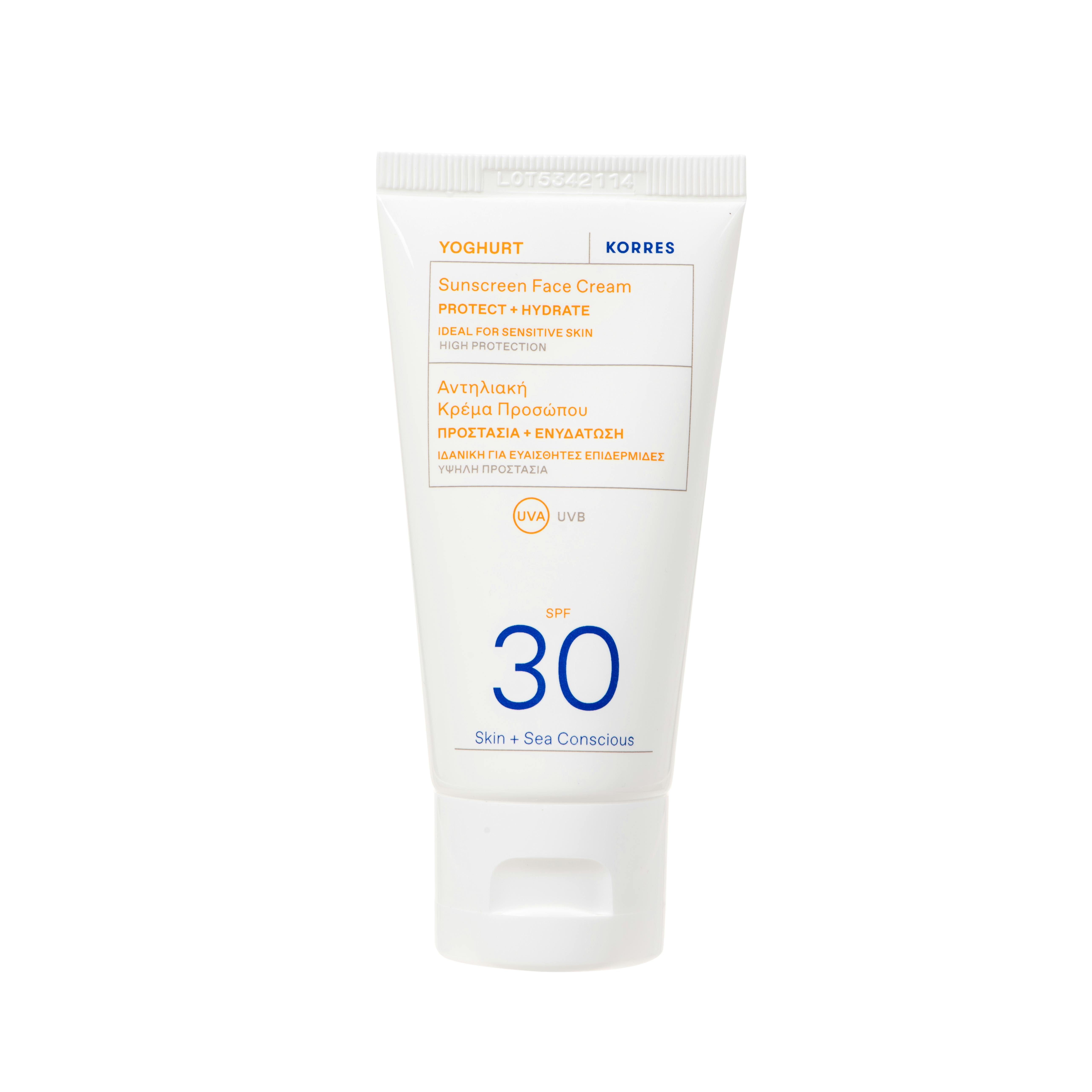 Korres Yoghurt Face Sunscreen SPF30 50 ml