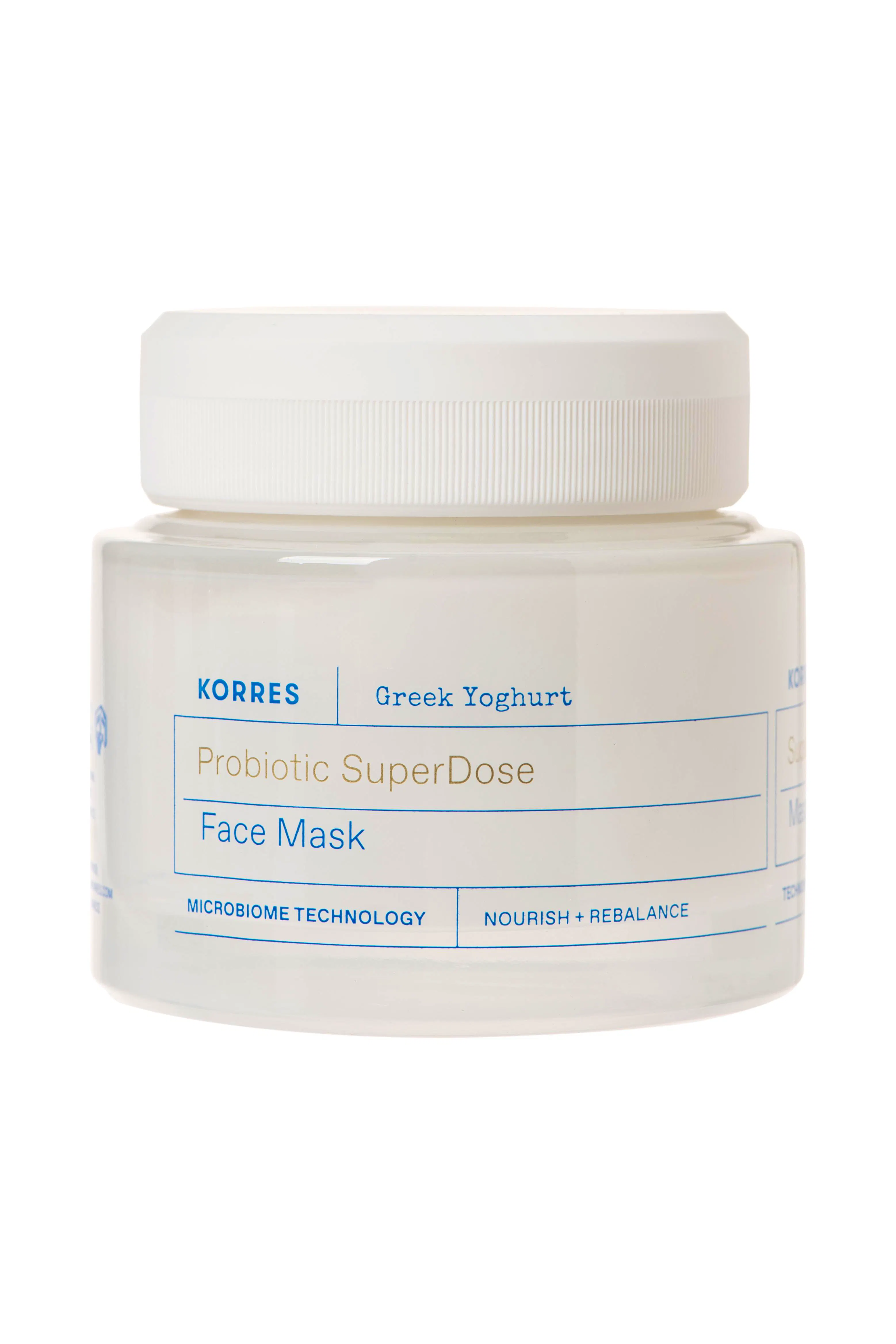Korres Greek Yoghurt Probiotic SuperDose Face Mask 100 ml