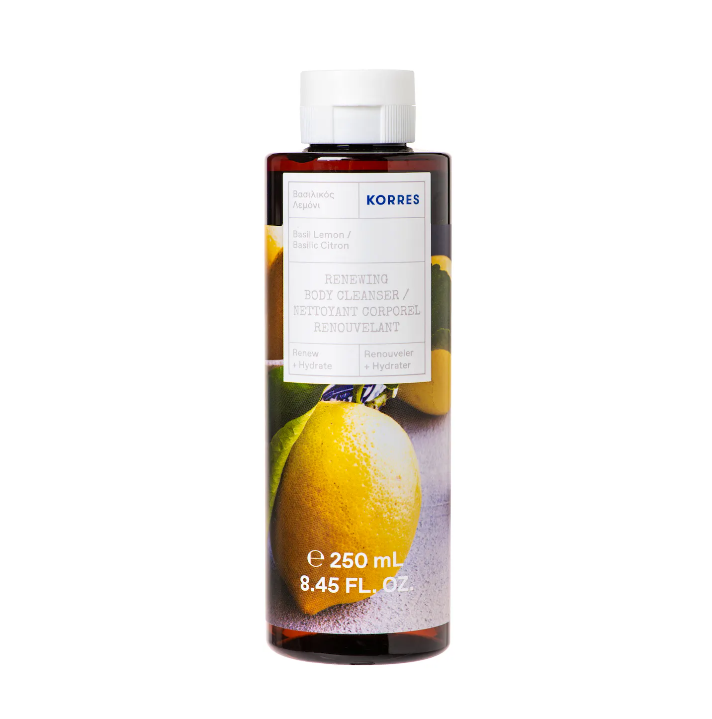 Korres Basil Lemon Shower Gel 250 ml