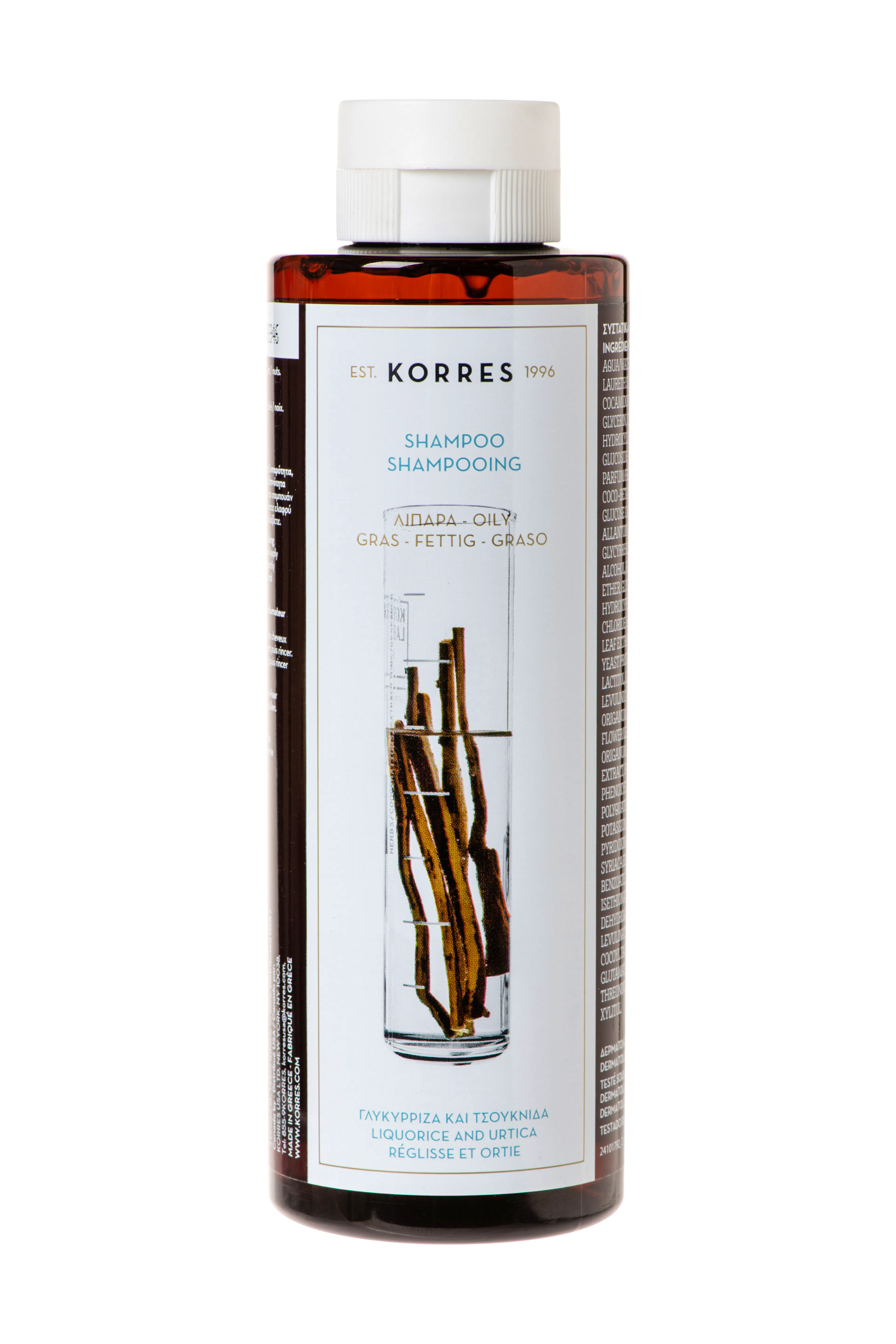 Korres Licorice & Urtica Shampoo For Oily Hair 250 ml