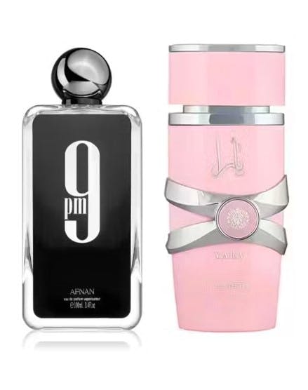 Luxplus TikTok His & Hers Bundle Afnan 9 pm + Lattafa Yara 100 ml + 100 ml