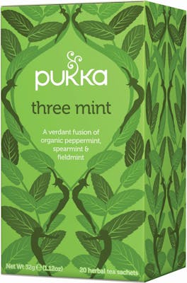 Pukka Three Mint Tea Øko 20 breve