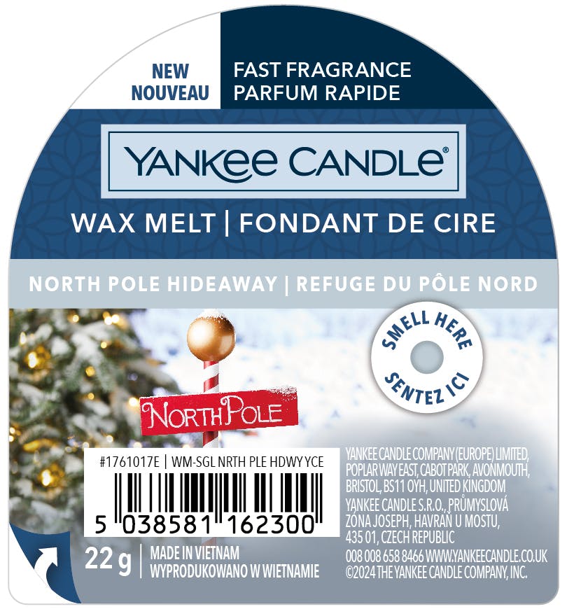 Yankee Candle Single Wax Melts North Pole Hideaway 22 g