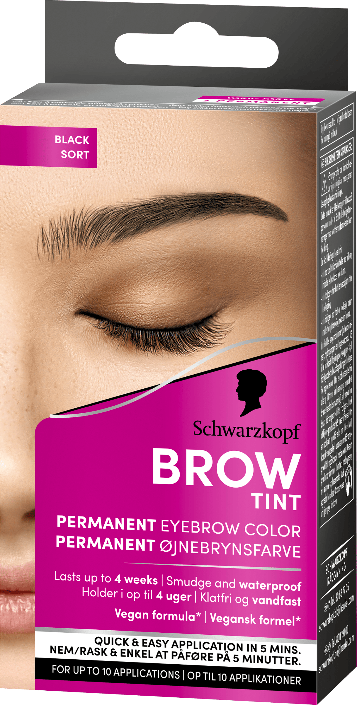 Schwarzkopf Brow Tint Black 1 stk
