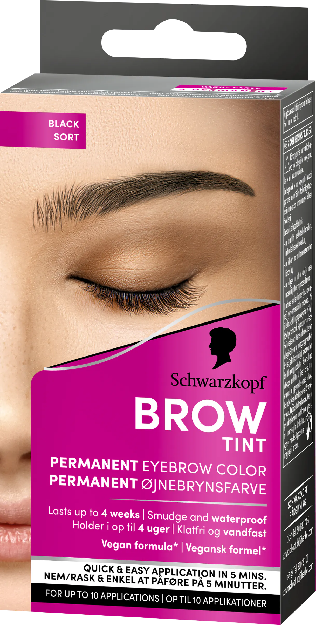 Schwarzkopf Brow Tint Black 1 pcs