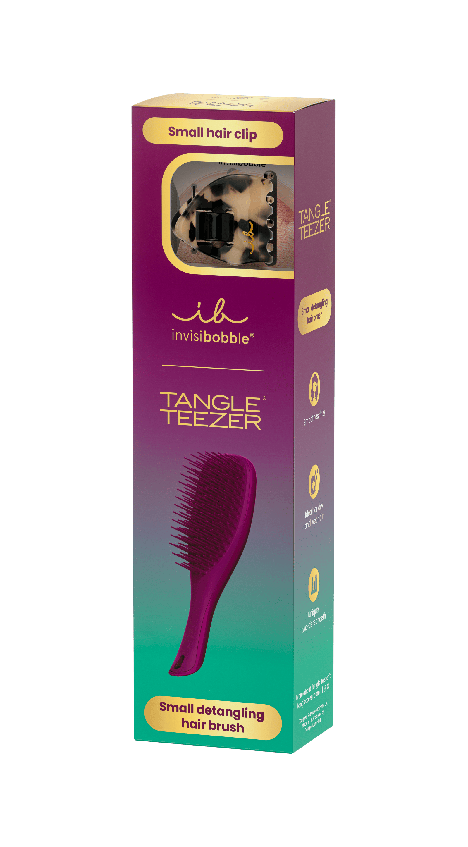 Invisibobble & Tangle Teezer Midnight Glamour Set 2 st