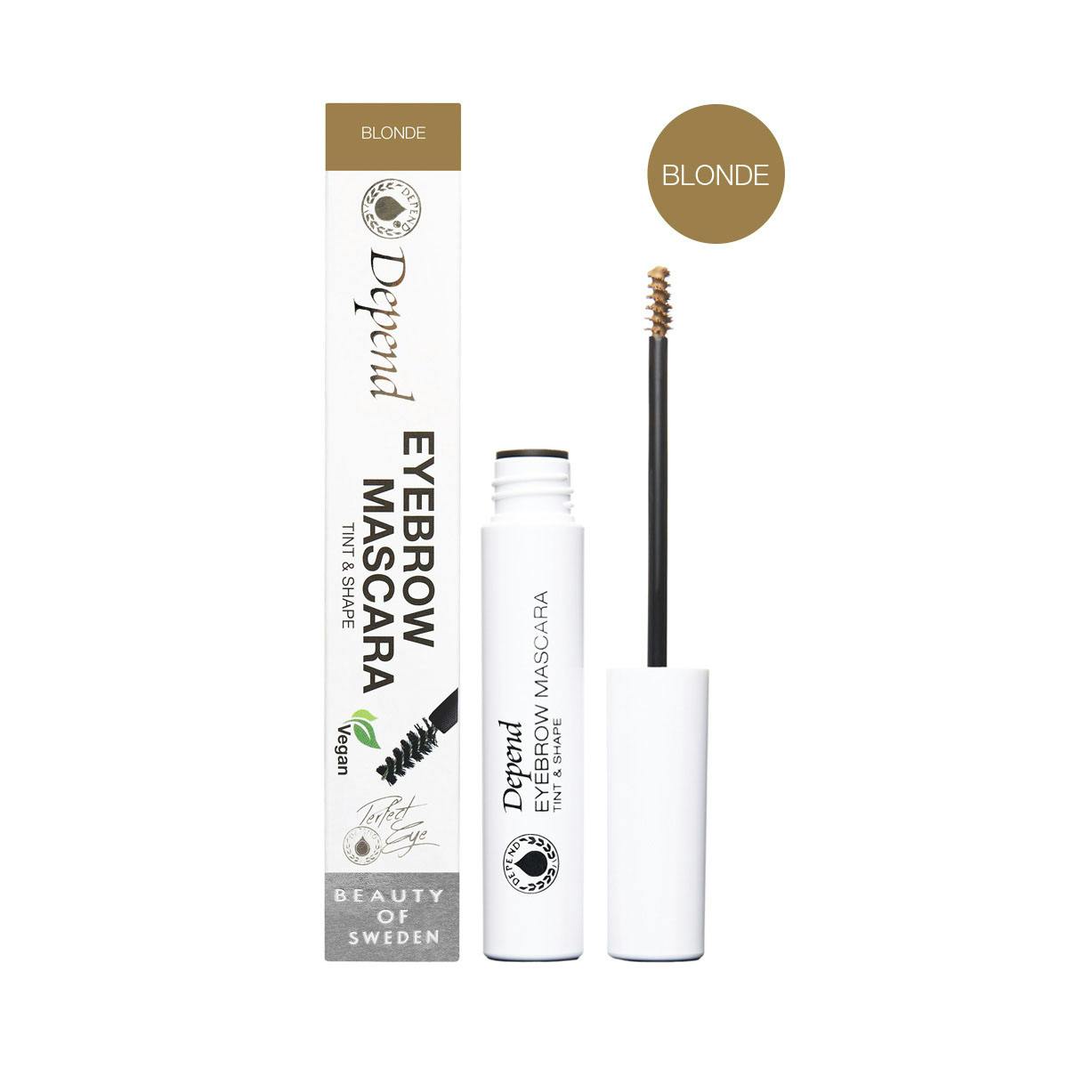 Eyebrow Mascara Tint & Shape Blonde 1 Stk Fra Depend