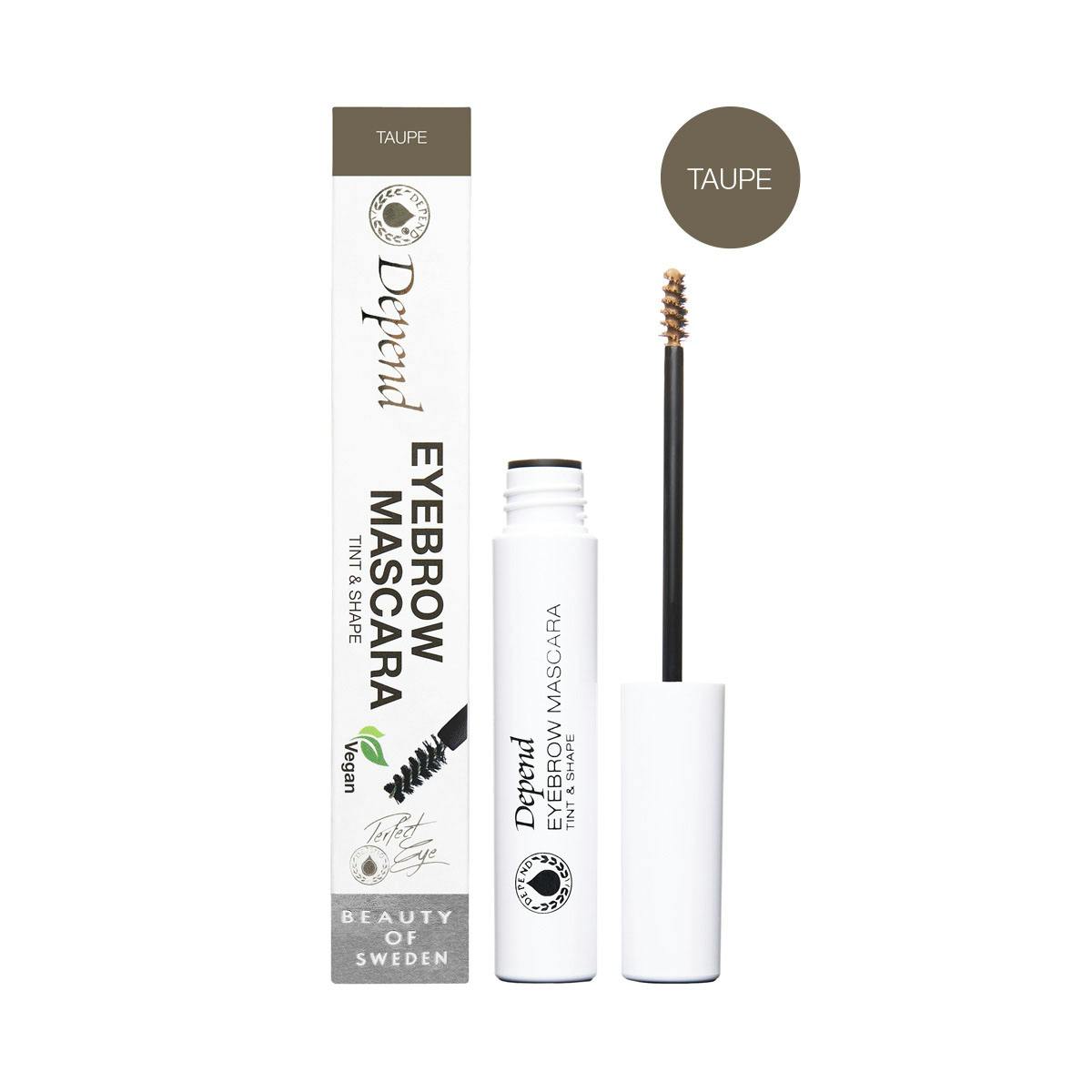 Eyebrow Mascara Tint & Shape Taupe 1 Stk Fra Depend