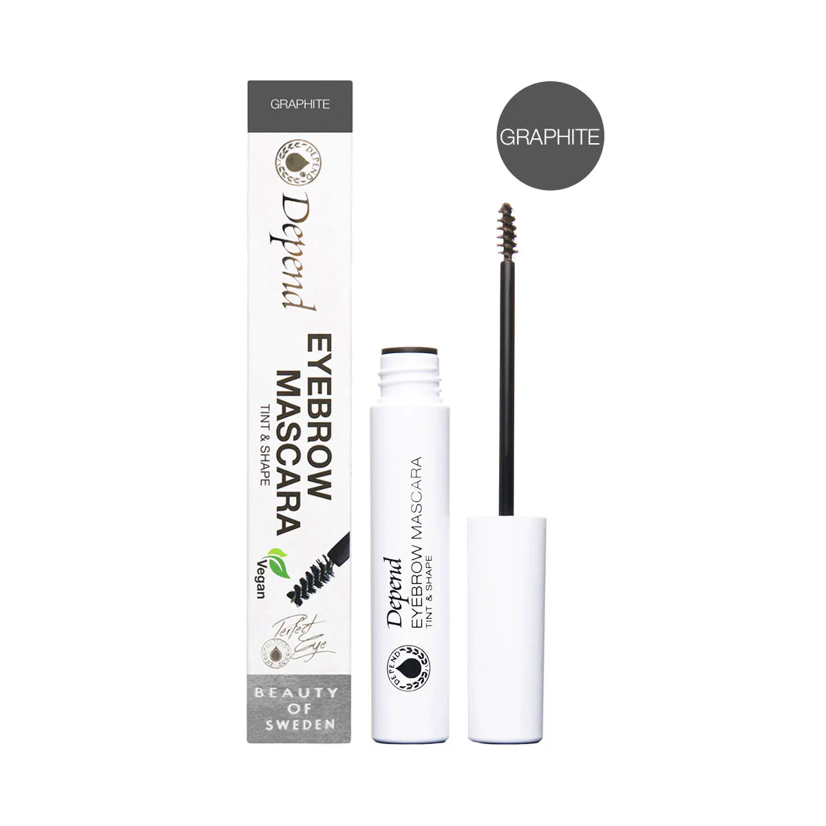 Depend Eyebrow Mascara Tint & Shape Graphite 1 pcs