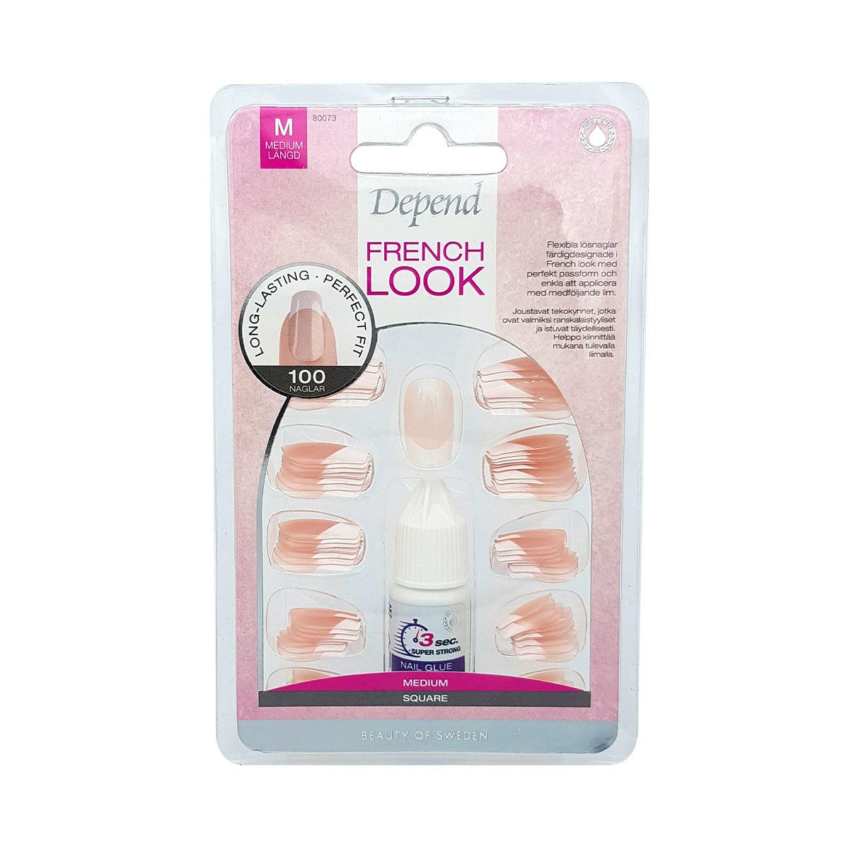 Depend French Fashion Nails 100 stk