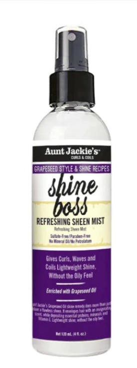 Aunt Jackie's Grapeseed Shine Boss Refreshing Sheen Mist 120 ml