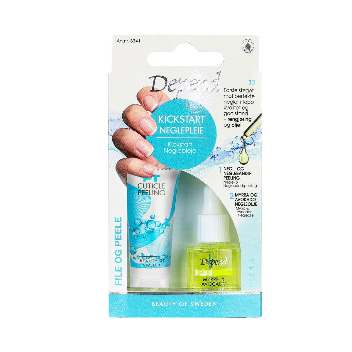 Depend Kickstart Nail Care 2 st