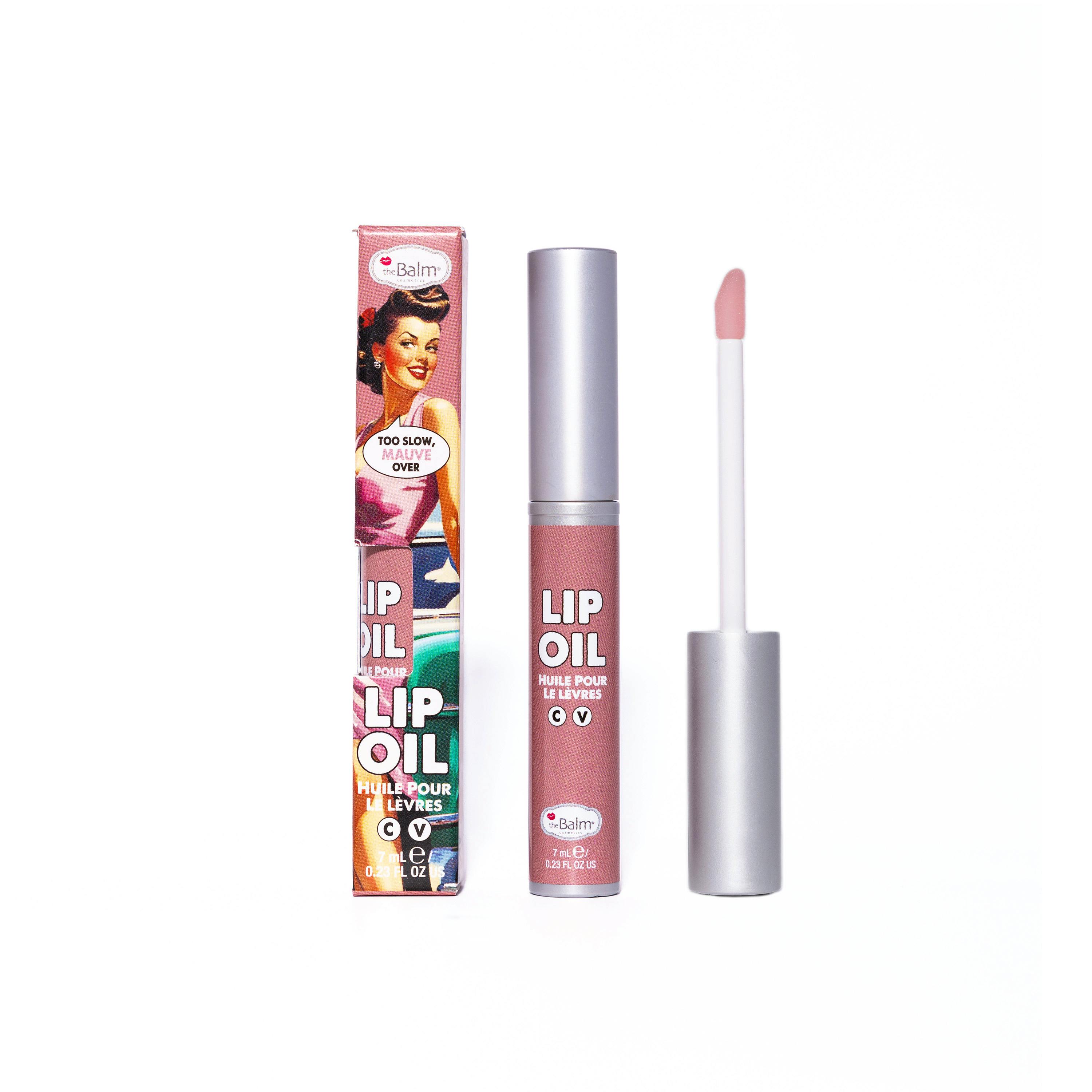 The Balm Lip Oil Too Slow, Mauve Over 7 ml