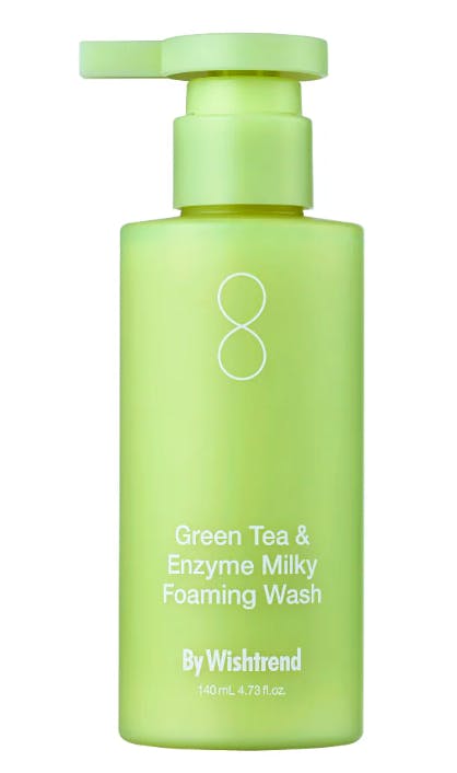 By Wishtrend Green Tea & Enzyme Milky Foaming Wash 140 ml