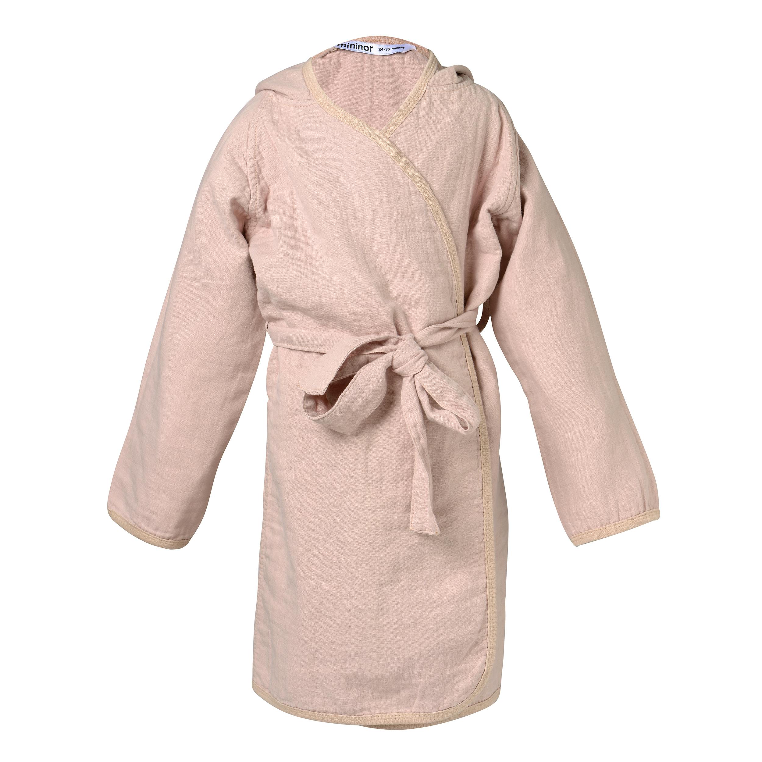Mininor Bath Robe Peach 24-36 m 1 st