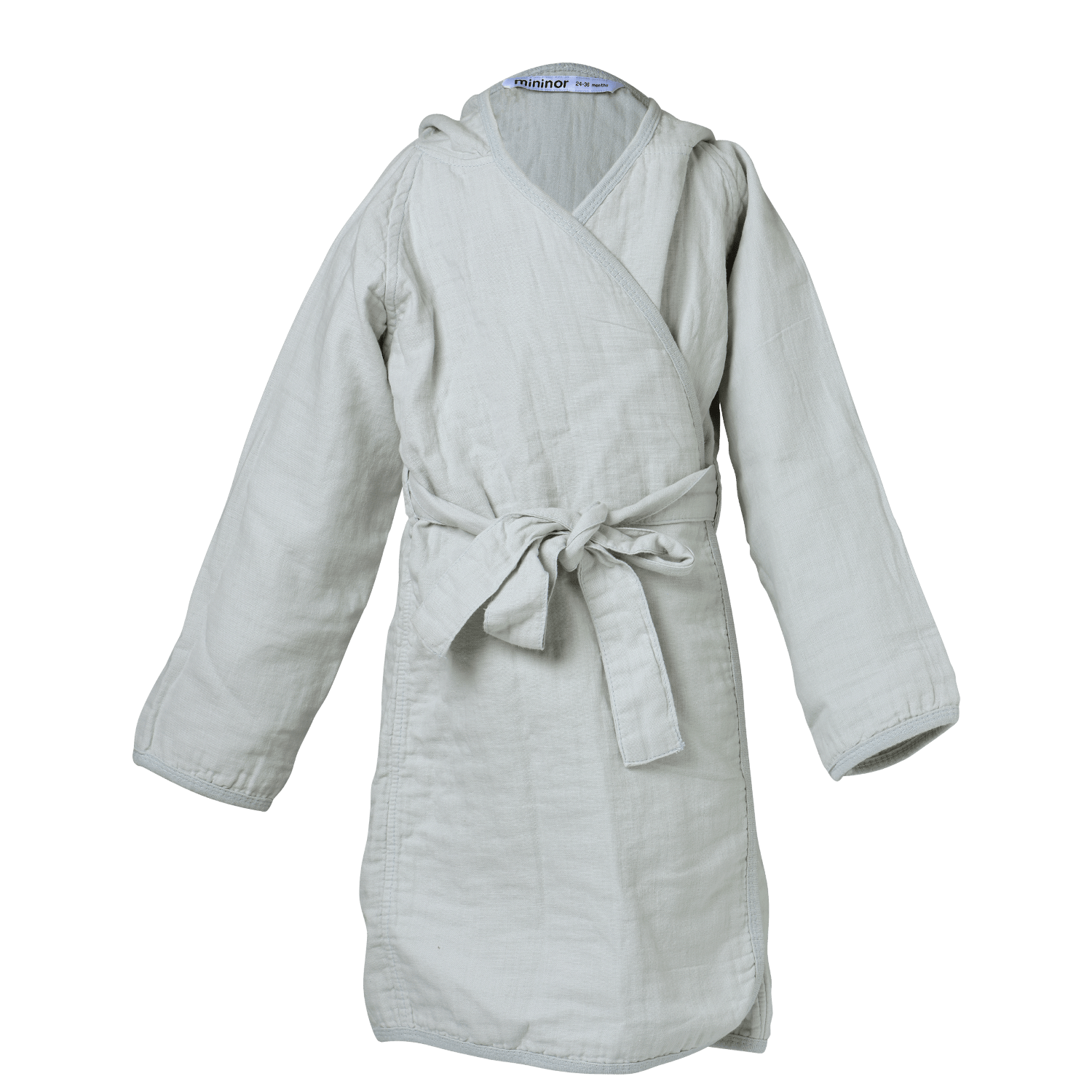 Mininor Bath Robe Grey 24-36 m 1 st