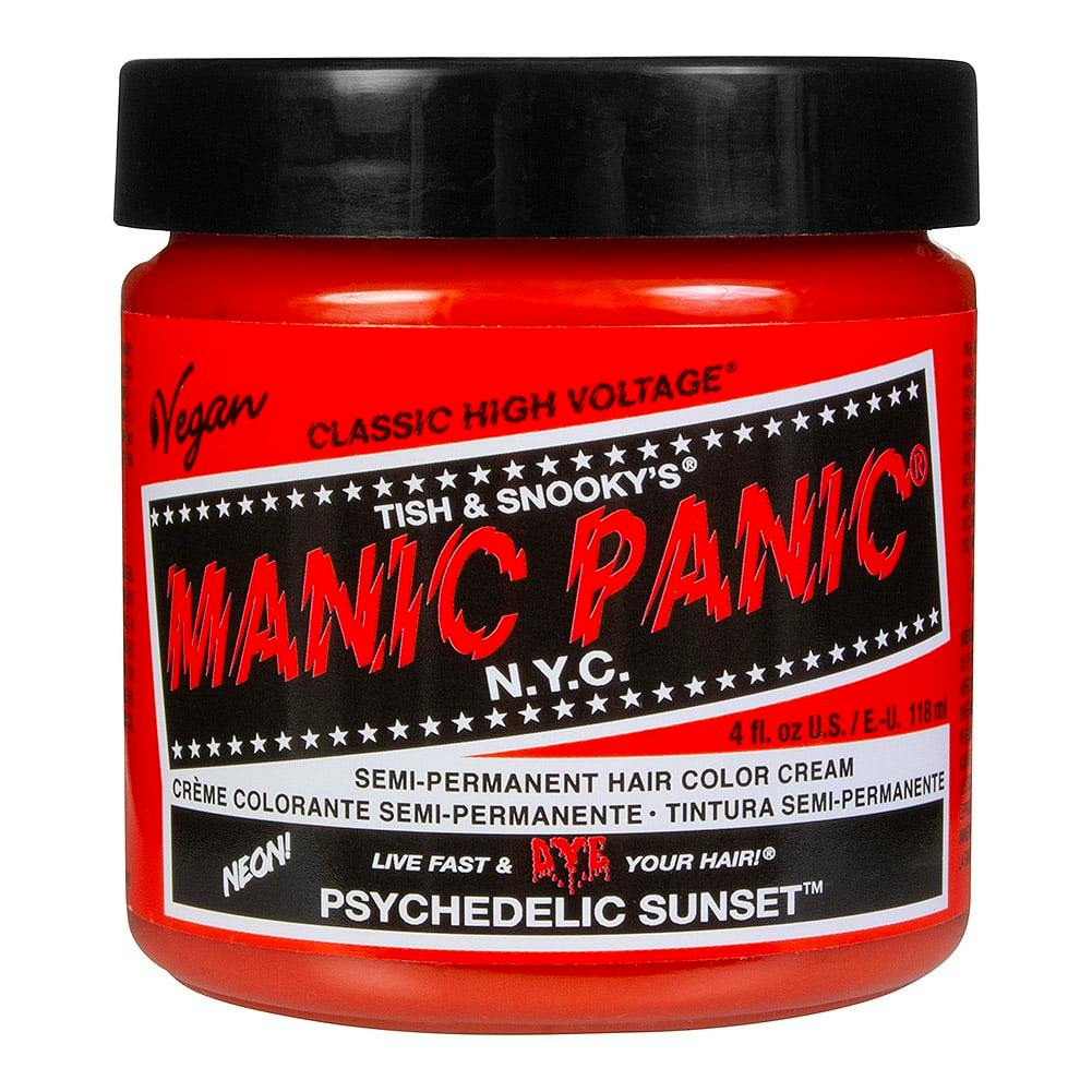 Manic Panic Semi-Permanent Hair Color Cream Psychedelic Sunset 118 ml