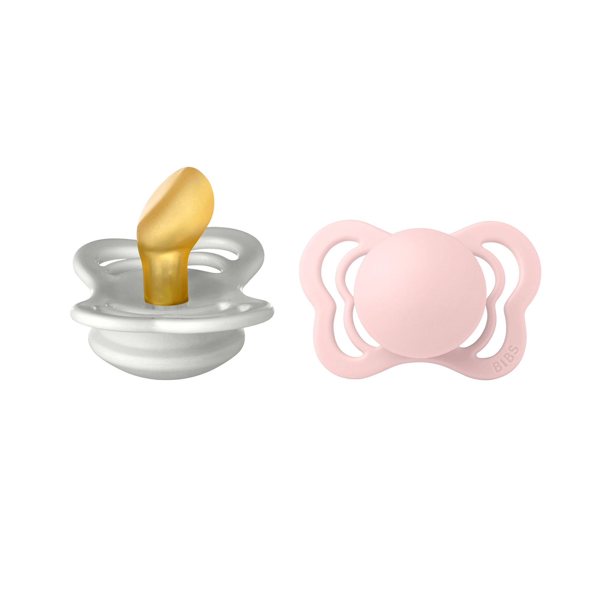 BIBS Couture 2 Pack Latex Size 1 Haze/Blossom 2 stk