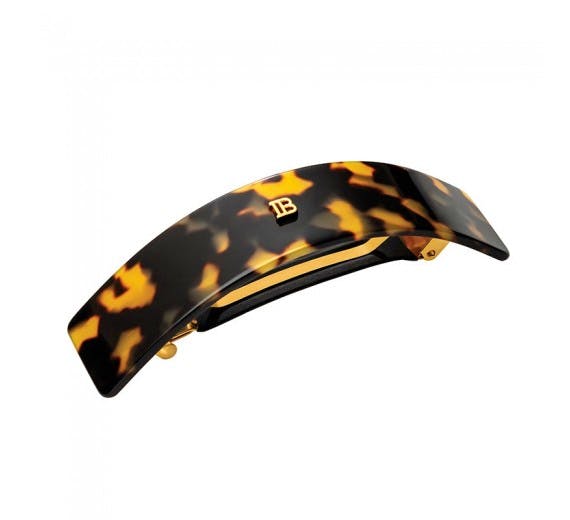 Balmain Cellulose Acetate Barrette Pour Cheveux Tortoise Shell 1 st