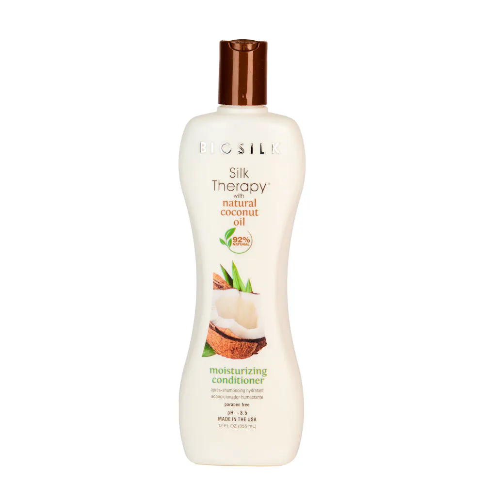 BioSilk Silk Therapy with Coconut Oil - Moisturizing Conditioner - 355 ml